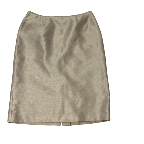 The Kasper Beige 2 Piece Skirt Suit, Size 12. - Picture 6 of 12